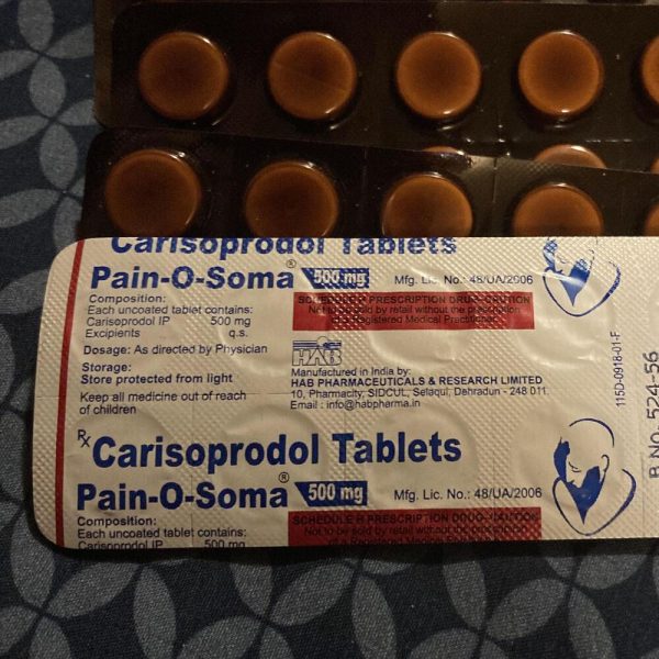 Carisoprodol 350mg (Soma)