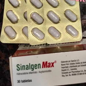 Sinalgen Max hydrocodone 10mg